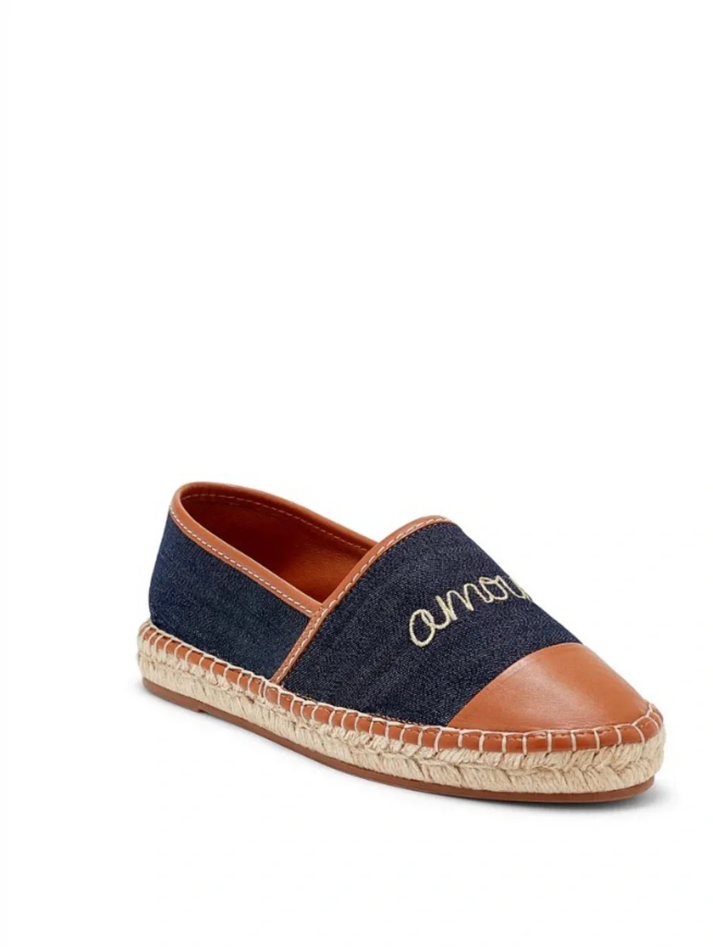 🆕 NWOB. Cinq a Sept Jenna Jean Espadrille Flat sz 39/US 9